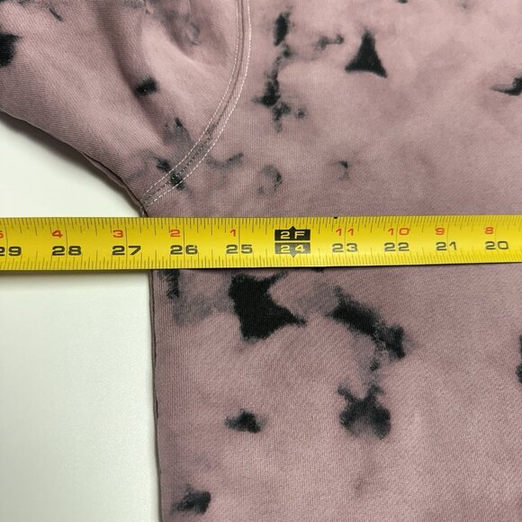 Civil Regime Hoodie Sweatshirt Mens XL 26.5x29.5 Tie Dye Embroidered Floral - Picture 9 of 10